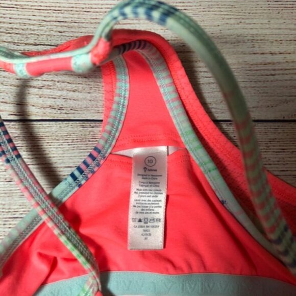 Ivivva Double Dutch Workout Tank Top Size 10 - Picture 4 of 4